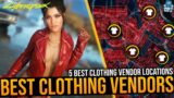 5 BEST Legendary CLOTHING VENDORS in NIGHT CITY – Cyberpunk 2077 – Best Fashion Vendor Locations