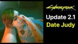 Cyberpunk 2077: Date Judy (Update 2.1) All Romance Options at MegaBuilding H10 Apartment