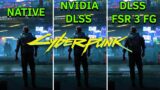 Cyberpunk 2077: FSR 3 Frame Generation Mod + DLSS – RTX 3050