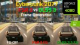 Cyberpunk 2077 FSR 3 Frame Generation vs DLSS 3.5 Frame Generation – Graphics/Performance Comparison