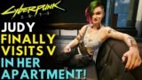 Cyberpunk 2077 – Judy Finally Visits V | I Really Want To Stay At Your House – Judy | Update 2.1