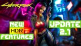 Cyberpunk 2077 – NEW HDR10+ SETTINGS/FEATURES – UPDATE 2.1 – IS HDR NOW BETTER?
