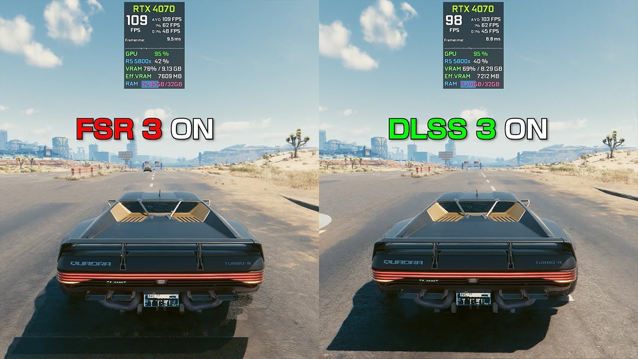 FSR 3 Frame Generation vs DLSS 3 - Cyberpunk 2077 Mod - Cyberpunk 2077 ...