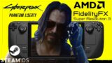 FSR 3 Steam Deck Cyberpunk 2077 | FSR 3.0 Frame Generation Mod by LukeFZ #steamdeck #cyberpunk2077
