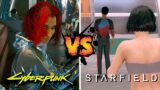 Starfield vs Cyberpunk 2077 Metro System Comparison