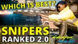 All Snipers Ranked Worst to Best in Cyberpunk 2077 2.0