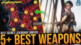Cyberpunk 2077 – 5+ Best Legendary / Iconic Weapons In The Game (New & Old Best Sniper Rifles)