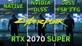 Cyberpunk 2077: FSR 3 Frame Generation Mod + DLSS – RTX 2070 SUPER