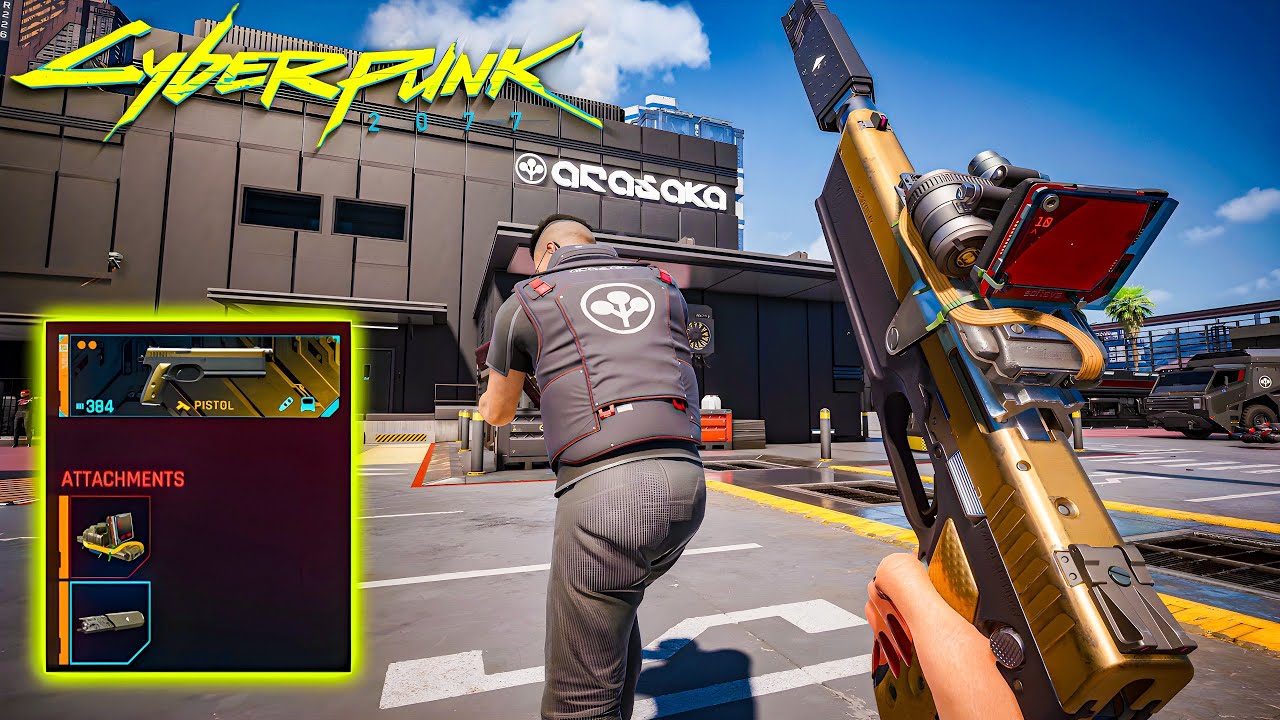 Cyberpunk 2077 - Overpowered Hitman Pistol Stealth Build Showcase ...