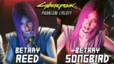 Cyberpunk 2077 Phantom Liberty – Betray Reed vs Betray Songbird (Male V)