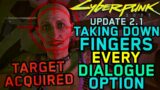 Cyberpunk 2077 – Update 2.1  – Killing FINGERS 3+ Ways! – Disasterpiece Gig – Ultra-Psycho Graphics