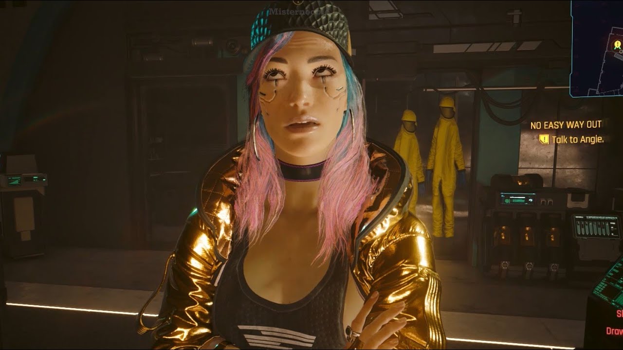 Negotiations with hot Angie, Baddie Animals leader - Cyberpunk 2077 ...