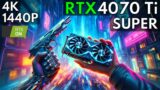 RTX 4070 Ti SUPER – Cyberpunk 2077 – 4K, 1440p