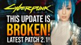 The Most BROKEN Glitch & Bugs in Cyberpunk 2077 Update 2.1!