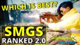 All SMGs Ranked Worst to Best in Cyberpunk 2077 2.0