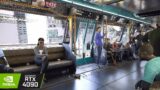Cyberpunk 2077 2.11 But Riding the Metro System With Close To Real Life Graphics DLSS 3.5 Gameplay