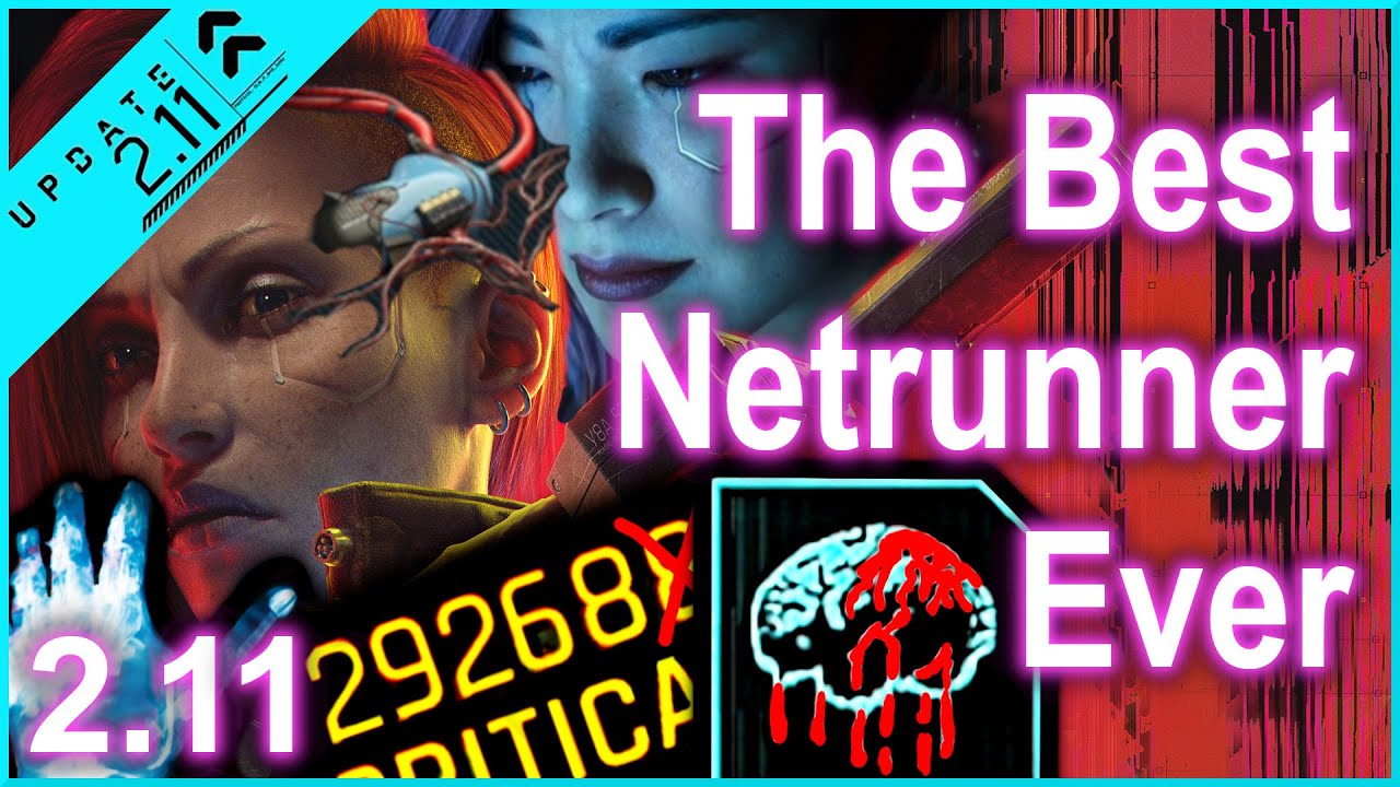 Cyberpunk 2077 2.11 The Best Netrunner Build Ever Max Damage