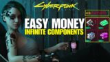 Cyberpunk 2077 – Infinite Money & Unlimited Crafting Components Farming Route