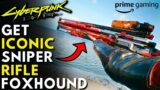 Get Iconic Sniper Rifle FOXHOUND In Cyberpunk 2077 Phantom Liberty | Prime Gaming Reward