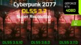 Cyberpunk 2077 DLSS 3.5 vs DLSS 3.6 vs DLSS 3.7 – Additional Image Quality Improvements | RTX 4080