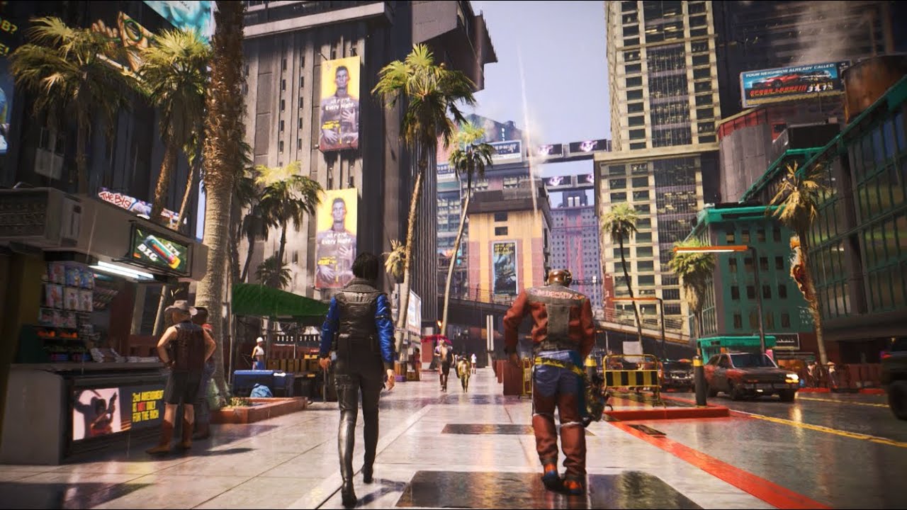 3rd person view cyberpunk