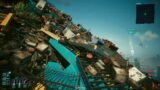 Climbing the Mountain of Trash / Giant Landfill in Night City – Cyberpunk 2077