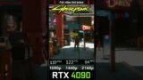 Cyberpunk 2077 – 1080p vs 1440p vs 2160p – RTX 4090 + R7 7800x3D