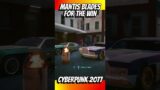 Mantis Blades For the Win CYBERPUNK 2077 #Shorts