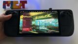 Cyberpunk 2077 + HDR | Steam Deck OLED handheld gameplay | Steam OS