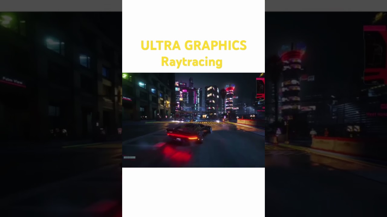 Cyberpunk 2077 - RTX 4090 Ultra Settings Raytracing #gaming #shorts # ...