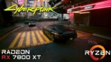 Cyberpunk 2077 – RX 7800 XT – Ryzen 5 5600X – 1080p – 1440p – 4K