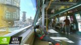 Cyberpunk 2077 Real Life Path Tracing Graphics But METRO RIDE Ray Construction DLSS 3.7 Gameplay