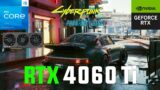 Cyberpunk 2077 RTX 4060 Ti (All Settings Tested 1080p DLSS)