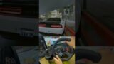 Dodge SRT steering wheel gameplay- Cyberpunk 2077 #shorts