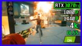 RTX 3070 Ti | Cyberpunk 2077  Tested in 1080p, 1440p, 4k + DLSS (Raytracing on + off) ULTRA Settings