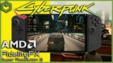 Cyberpunk 2077 Patch 2.13 on Legion Go | FSR3 Frame Generation Tested