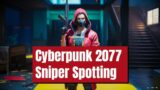 Don't Get Caught! Spotting Snipers in Cyberpunk 2077 #shorts