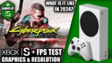 Cyberpunk 2077 In 2024 – Xbox Series S Gameplay + FPS Test