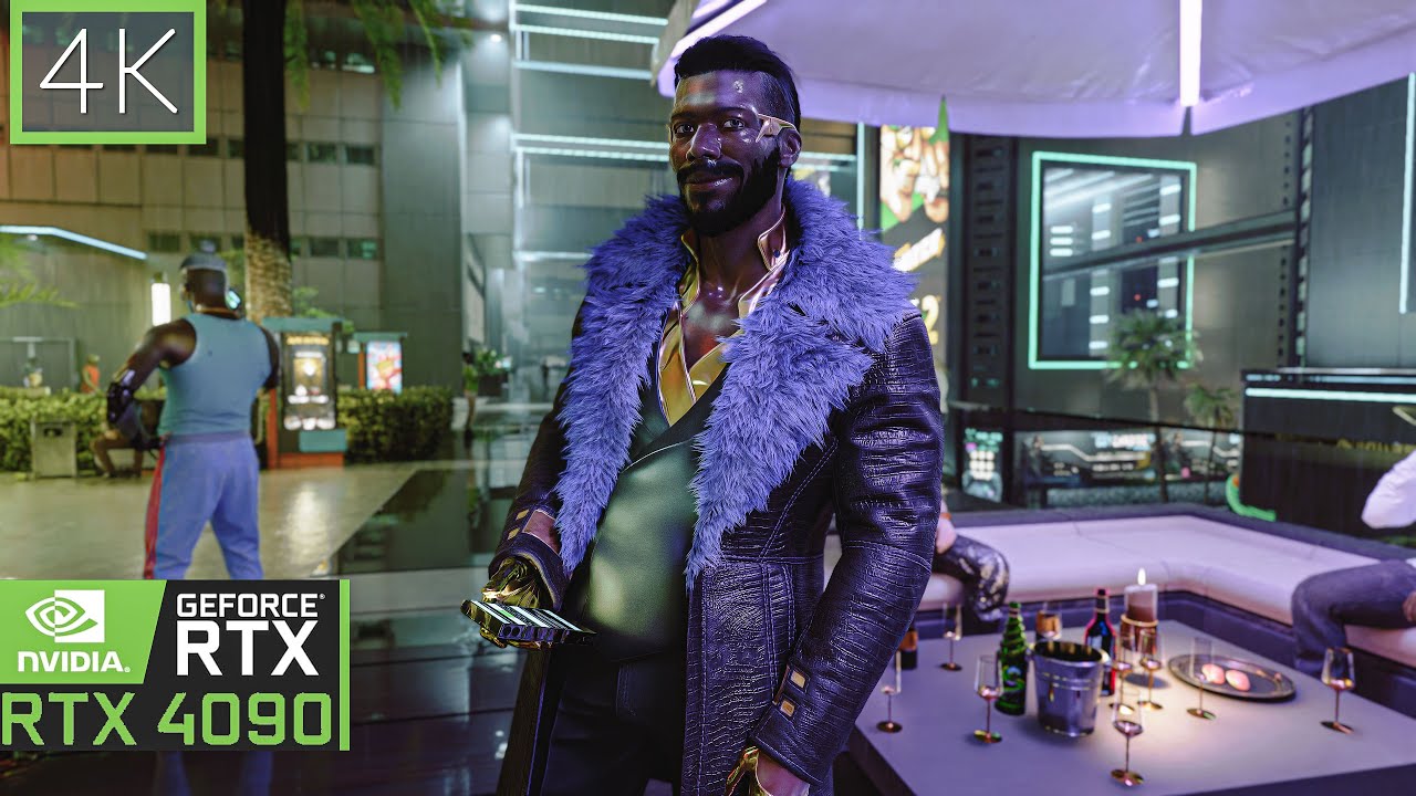 Path Tracing Mod Cyberpunk 2077 Realistic Path tracing Mod Rainy Luxury Apartments RTX ...