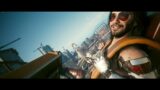 Enjoying a rollercoaster with Johnny Silverhand Cyberpunk 2077