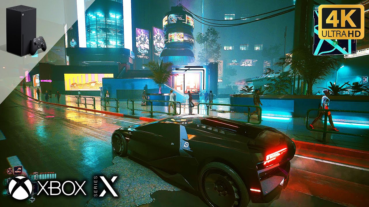Cyberpunk 2077 - Xbox Series X Gameplay 4K - Cyberpunk 2077 videos