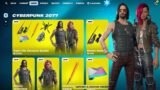 Fortnite X Cyberpunk 2077 Item Shop Showcase: Available Tonight!