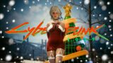 What Christmas looks like in Cyberpunk 2077..