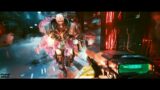 Black Wall Cyberdeck vs Sandevistan Adam Smasher / Cyberpunk 2077 4K Ultrawide