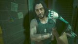 Cyberpunk 2077- Johnny shows you how to use a pay phone