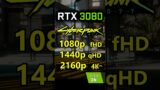 Cyberpunk 2077 – RTX 3080 – 1080p vs 1440p vs 2160p 4K | RTX – ON