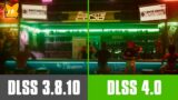 DLSS 4.0 Vs 3.8.10 – Cyberpunk 2077 (Static Comparison)